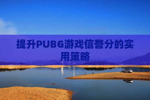 提升PUBG游戏信誉分的实用策略 提升PUBG游戏信誉分的实用策略