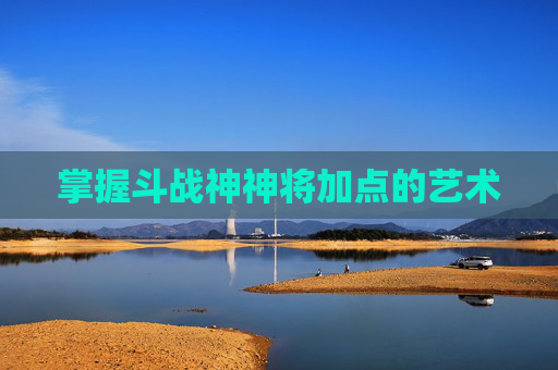 掌握斗战神神将加点的艺术 掌握斗战神神将加点的艺术