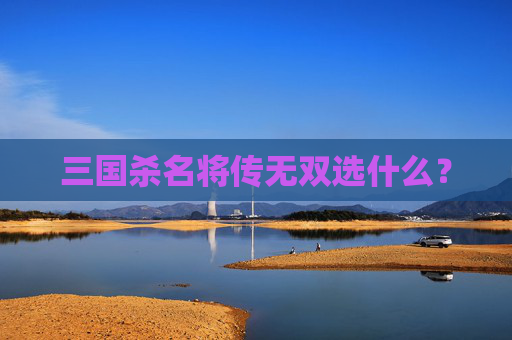 三国杀名将传无双选什么？