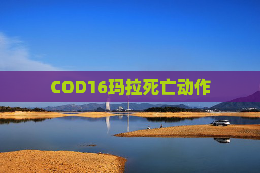 COD16玛拉死亡动作 COD16玛拉死亡动作