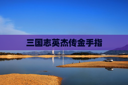 三国志英杰传金手指 三国志英杰传金手指