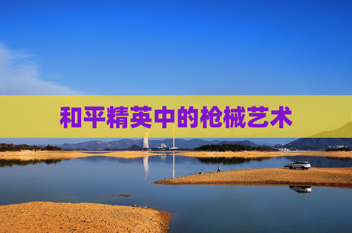 和平精英中的枪械艺术 和平精英中的枪械艺术