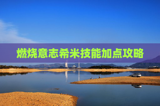 燃烧意志希米技能加点攻略 燃烧意志希米技能加点攻略
