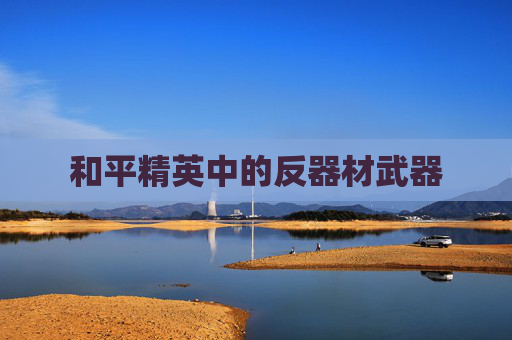 和平精英中的反器材武器