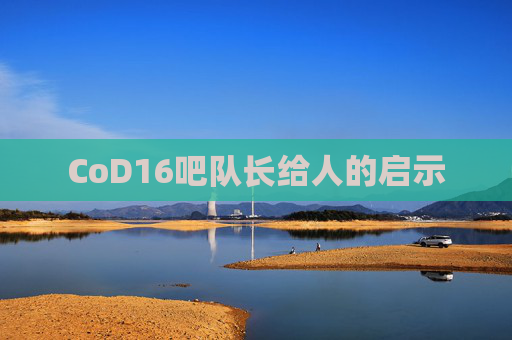 CoD16吧队长给人的启示 CoD16吧队长给人的启示