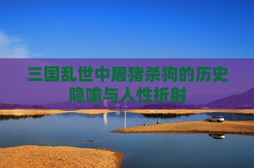 三国乱世中屠猪杀狗的历史隐喻与人性折射