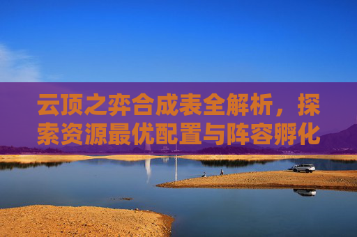云顶之弈合成表全解析,探索资源最优配置与阵容孵化路径 云顶之弈合成表全解析,探索资源最优配置与阵容孵化路径