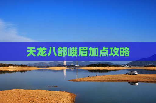 天龙八部峨眉加点攻略 天龙八部峨眉加点攻略