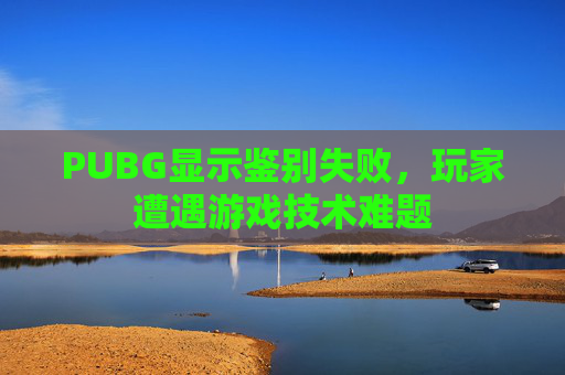 PUBG显示鉴别失败,玩家遭遇游戏技术难题 PUBG显示鉴别失败,玩家遭遇游戏技术难题