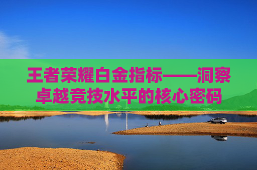 王者荣耀白金指标——洞察卓越竞技水平的核心密码
