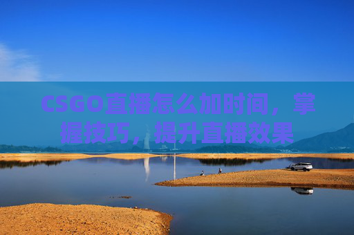CSGO直播怎么加时间,掌握技巧,提升直播效果 CSGO直播怎么加时间,掌握技巧,提升直播效果