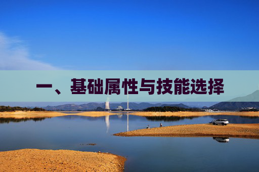 一、基础属性与技能选择 一、基础属性与技能选择