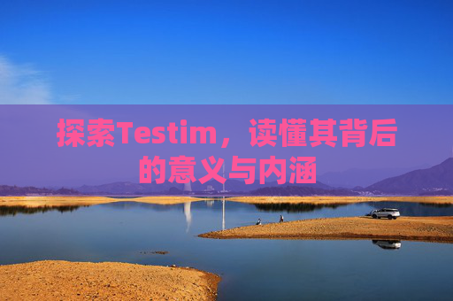 探索Testim,读懂其背后的意义与内涵 探索Testim,读懂其背后的意义与内涵