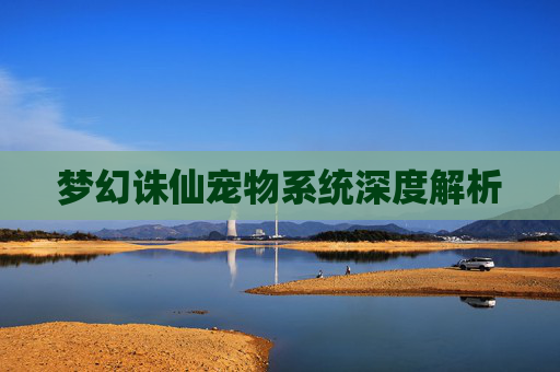 梦幻诛仙宠物系统深度解析 梦幻诛仙宠物系统深度解析