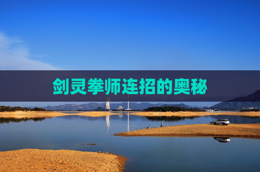 剑灵拳师连招的奥秘
