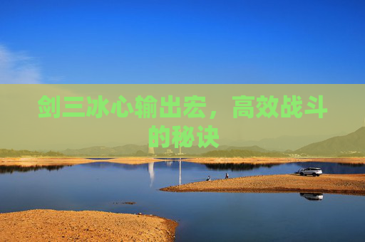 剑三冰心输出宏,高效战斗的秘诀 剑三冰心输出宏,高效战斗的秘诀