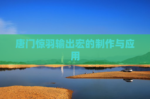 唐门惊羽输出宏的制作与应用 唐门惊羽输出宏的制作与应用