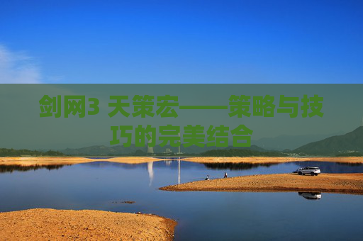 剑网3 天策宏——策略与技巧的完美结合