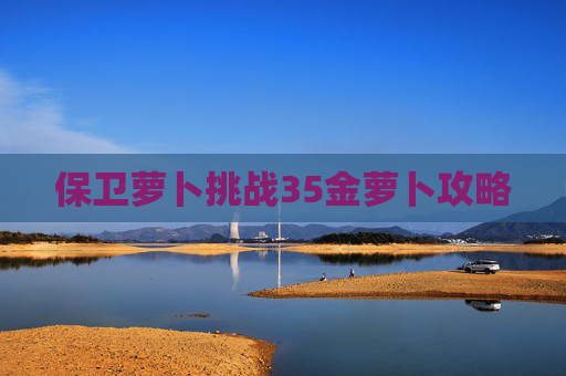 保卫萝卜挑战35金萝卜攻略 保卫萝卜挑战35金萝卜攻略