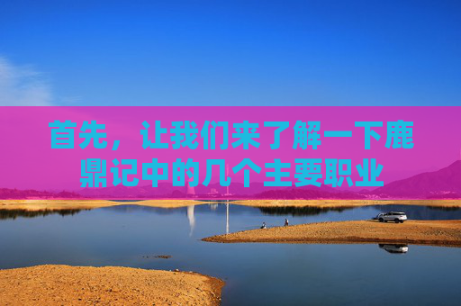 首先，让我们来了解一下鹿鼎记中的几个主要职业