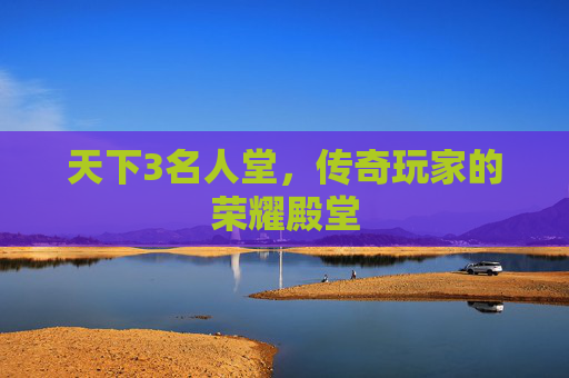 天下3名人堂，传奇玩家的荣耀殿堂