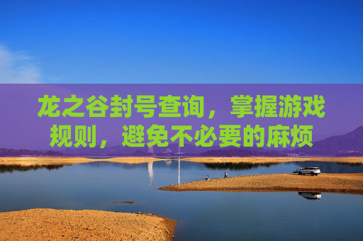 龙之谷封号查询,掌握游戏规则,避免不必要的麻烦 龙之谷封号查询,掌握游戏规则,避免不必要的麻烦
