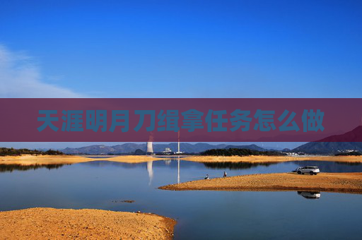 天涯明月刀缉拿任务怎么做 天涯明月刀缉拿任务怎么做