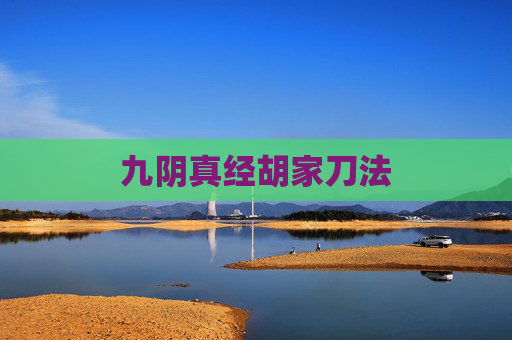 九阴真经胡家刀法 九阴真经胡家刀法