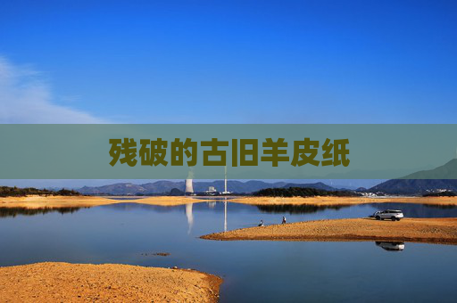 残破的古旧羊皮纸 残破的古旧羊皮纸