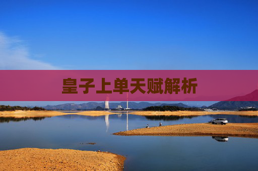 皇子上单天赋解析