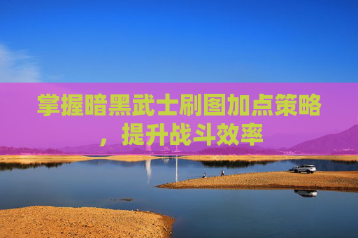 掌握暗黑武士刷图加点策略，提升战斗效率